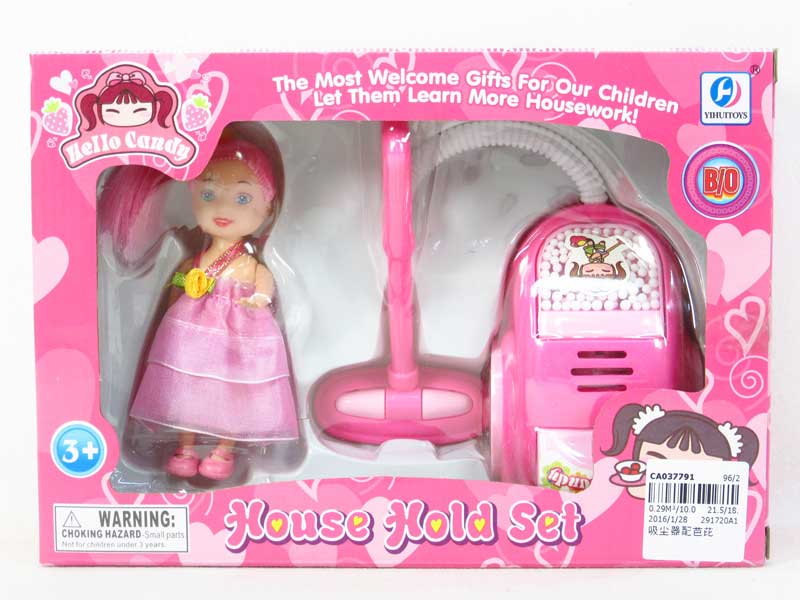 Vacuum Cleaner & Doll toys