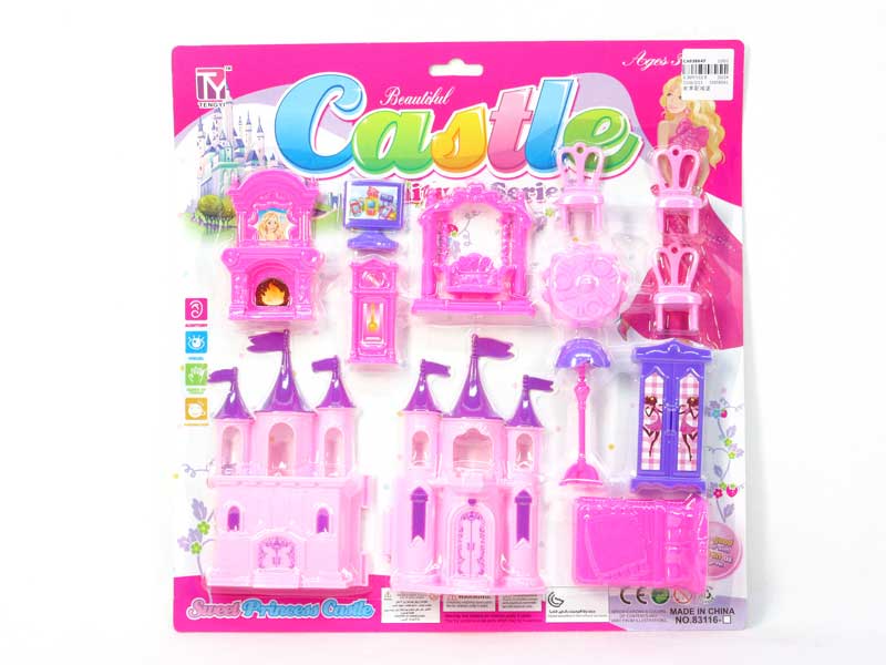 Furniture Set & Castle toys