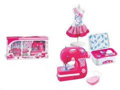 B/O Sewing Machine Set W/L_M toys