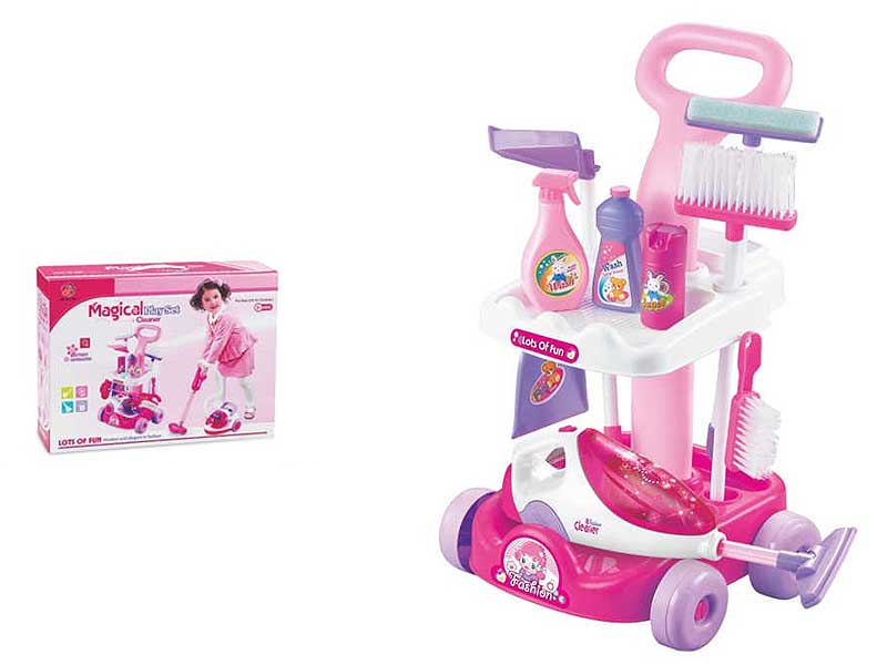 Cleaner Set & B/O Vacuum Cleaner W/L toys