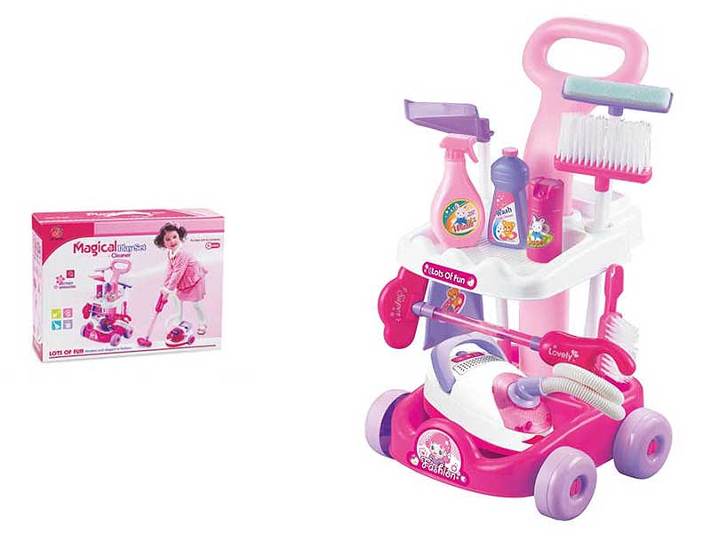 Cleaner Set & B/O Vacuum Cleaner W/L toys