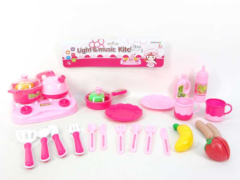 Kitchen Set W/L_S toys