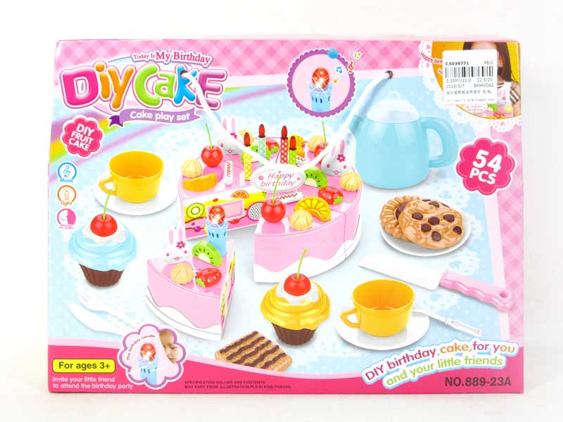 Cake Set W/M toys