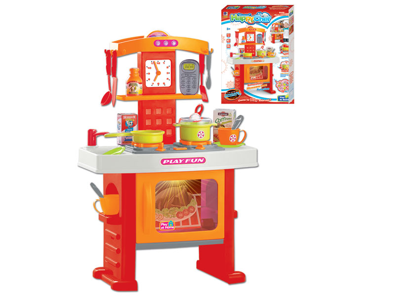 Kitchen Set W/L_S toys