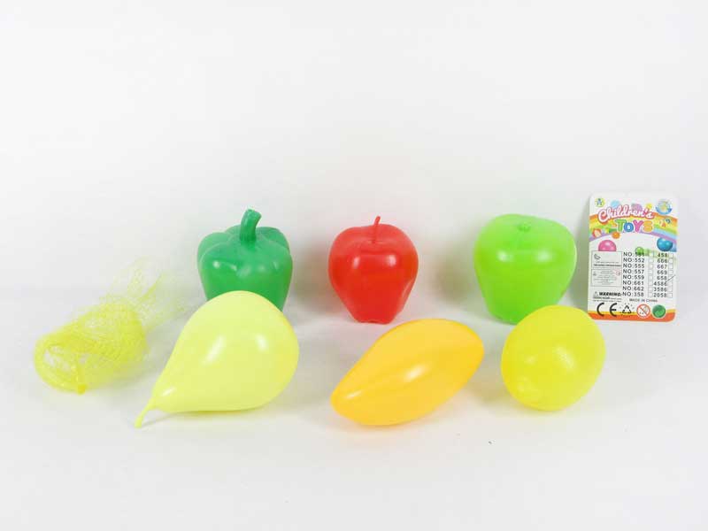 Fruit & Vegetable Set(6pcs) toys