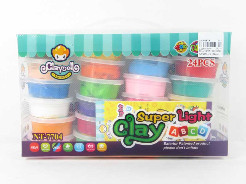 Clay(24pcs) toys