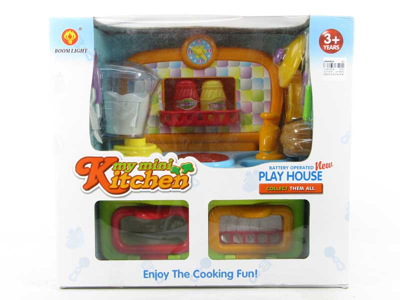 Kitchen Set W/L_S toys