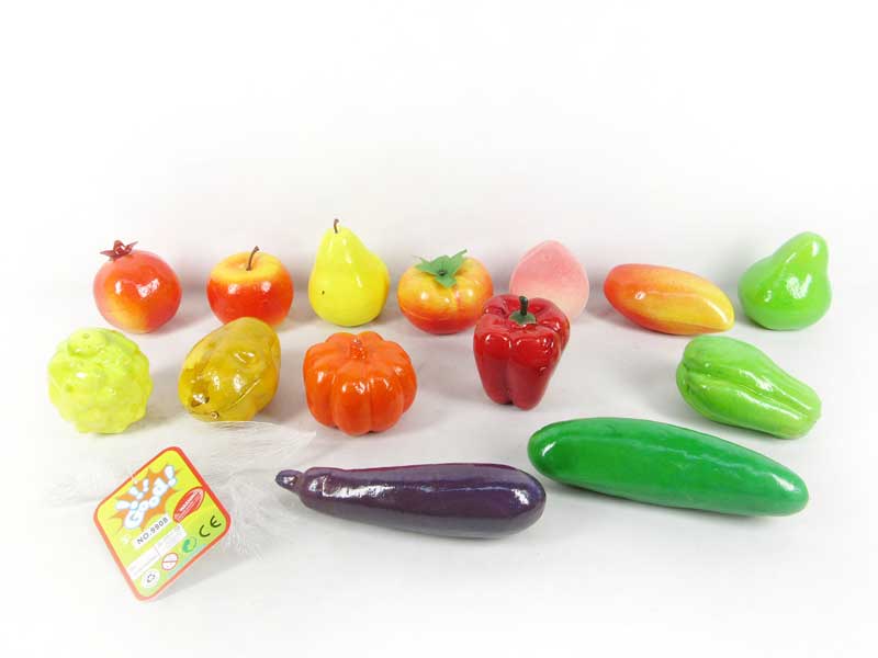 Fruit & Vegetable Play Set(14pcs) toys