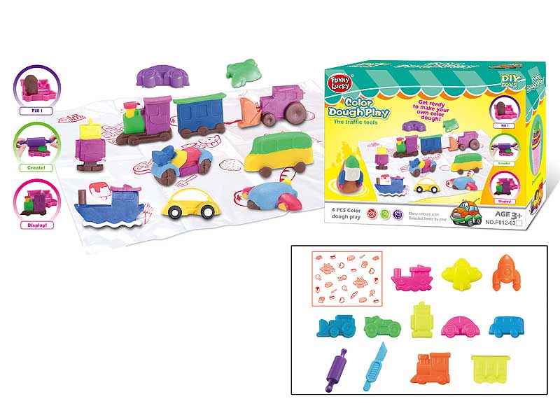 Clay Figure Tool Set toys