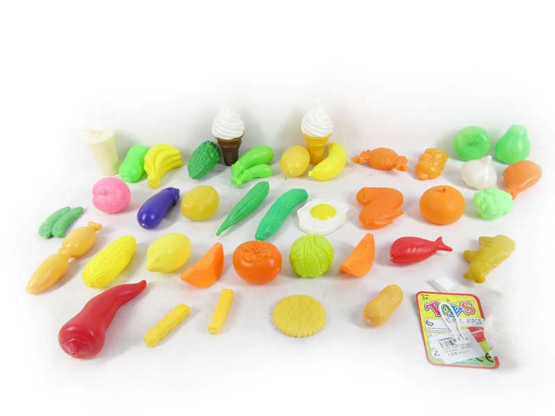 Fruit Food Set(41pcs） toys