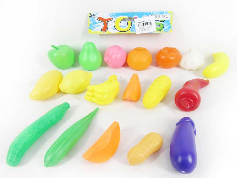 Fruit Food Set(17pcs) toys