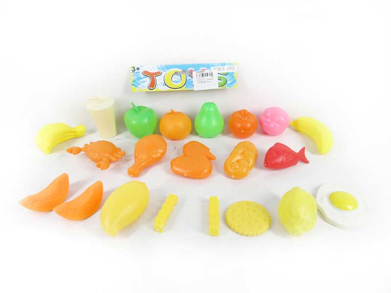 Fruit Food Set(21pcs) toys