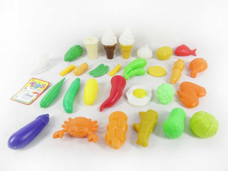 Fruit Food Set(28pcs) toys