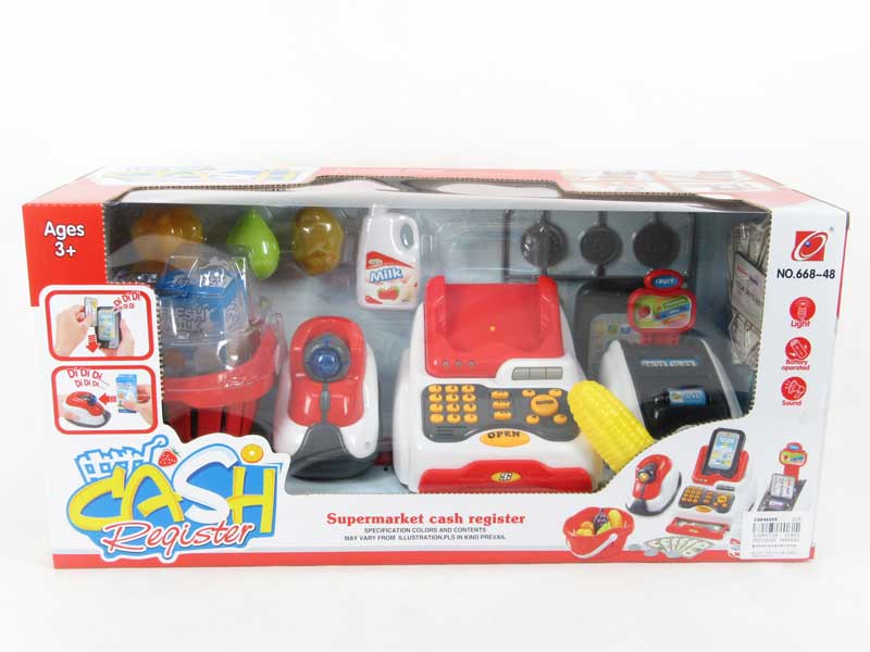 Cash Register Set W/L_S toys