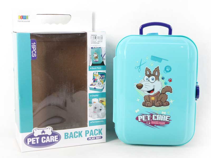 Pet Care Back Pack toys