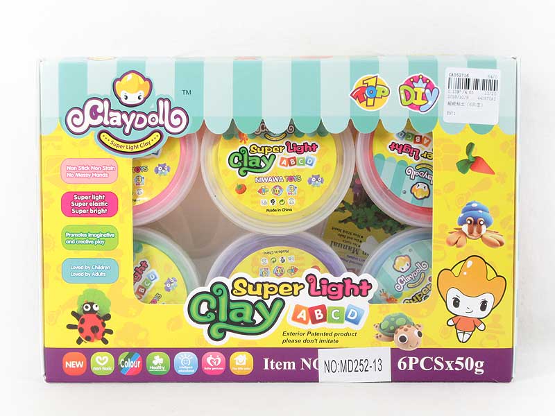 Clay(6in1) toys