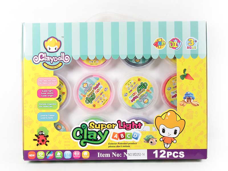 Clay(12in1) toys