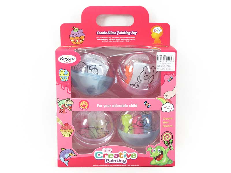 Snowflake Mud(4in1) toys