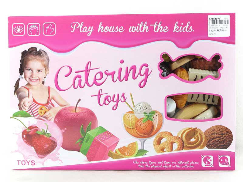 Biscuits, Fruits & Vegetables(48pcs) toys