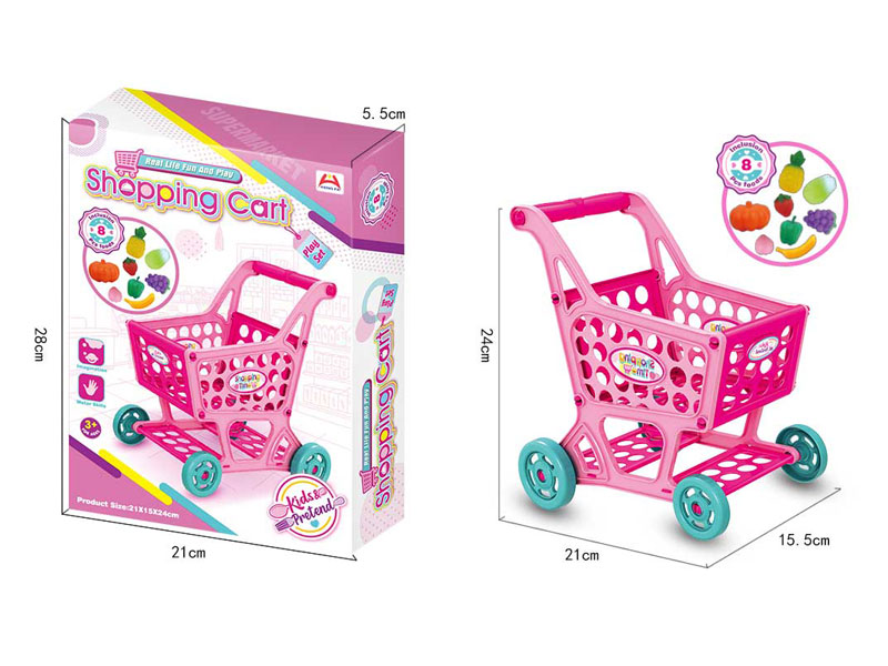 Shopping Cart & Fruit toys