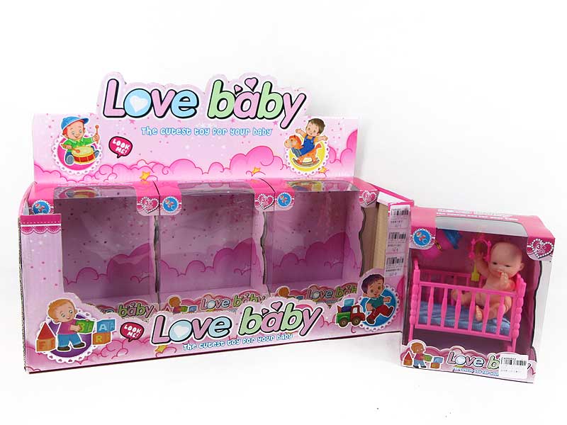 Bed & Doll(6in1) toys
