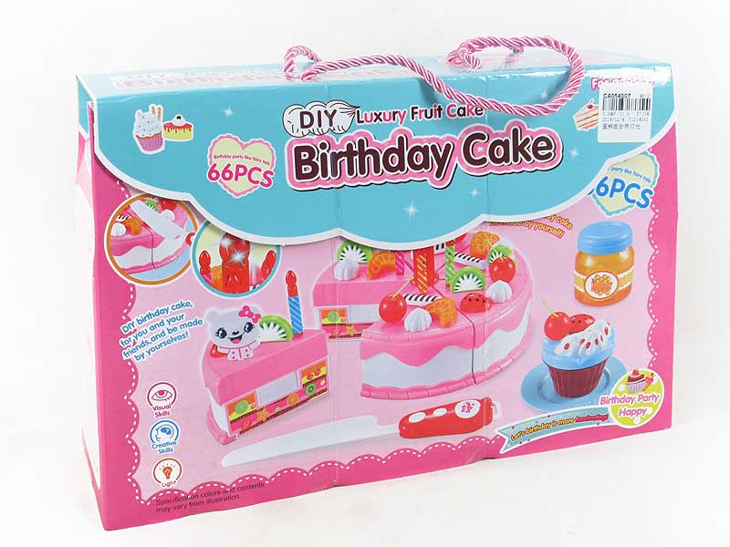 Cake Set W/L toys