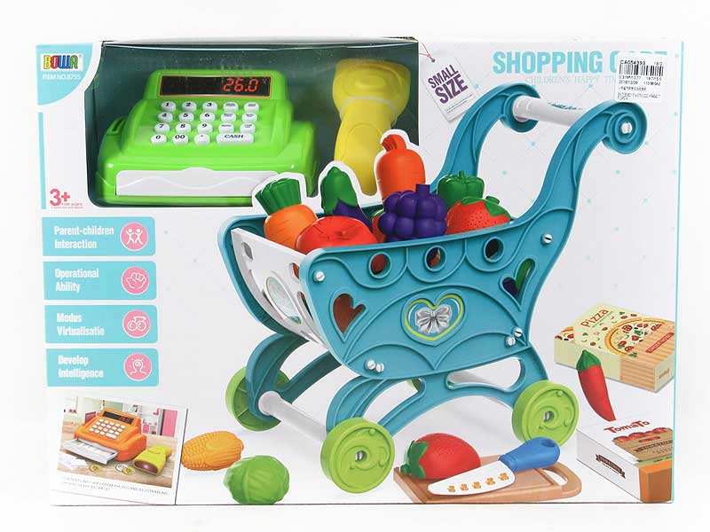 Shopping Car & Cash Register(2C) toys