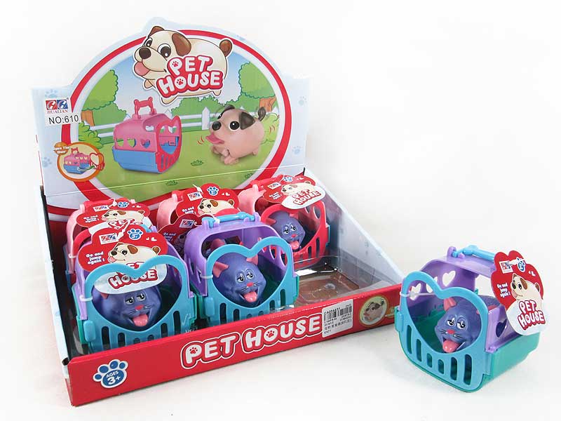 Pet Basket Set(6in1) toys