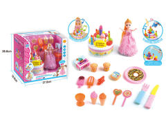 Cake Set W/M toys