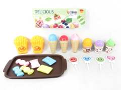 Candy Ice Cream & French Fries Set