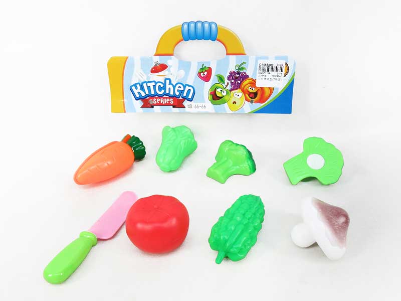 Cut Fruit & Vegetable Set(7in1) toys