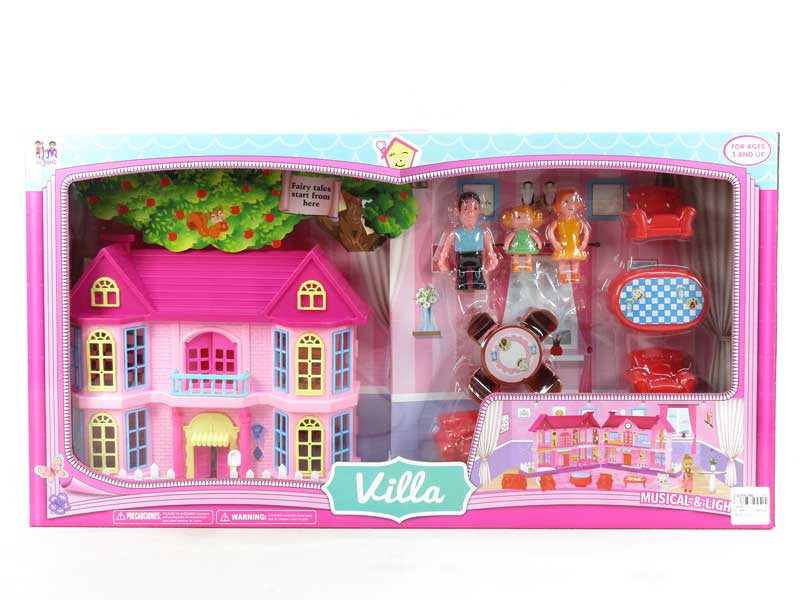 Villa Set W/L toys
