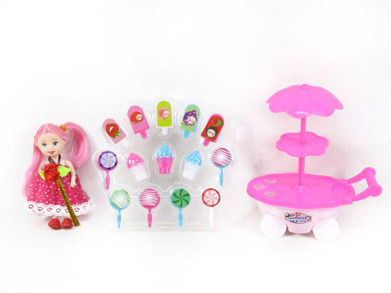 Icecream Car & Doll toys
