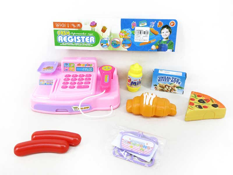 Cash Register W/L_M(2C) toys