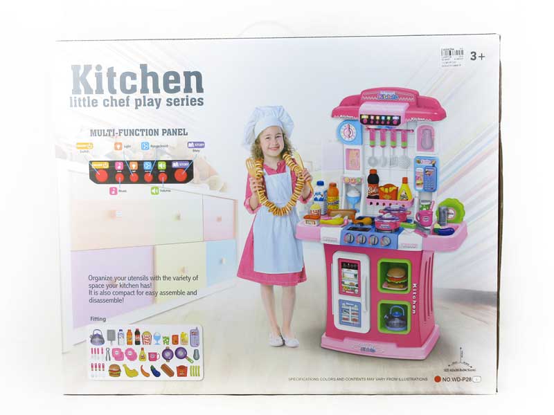 Kitchen Set W/L_M toys