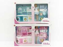 Kitchen Set W/L_S(2C) toys