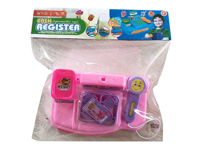 Cash Register Set W/L_M(2C) toys