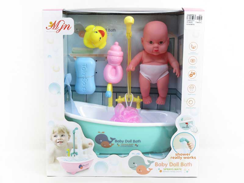 B/O Bathtub & Moppet toys