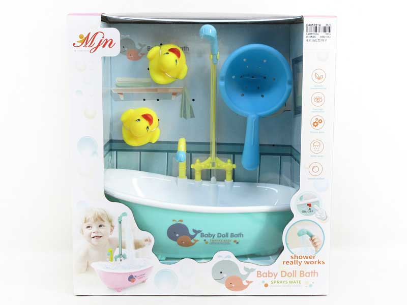 B/O Bathtub & Duck toys