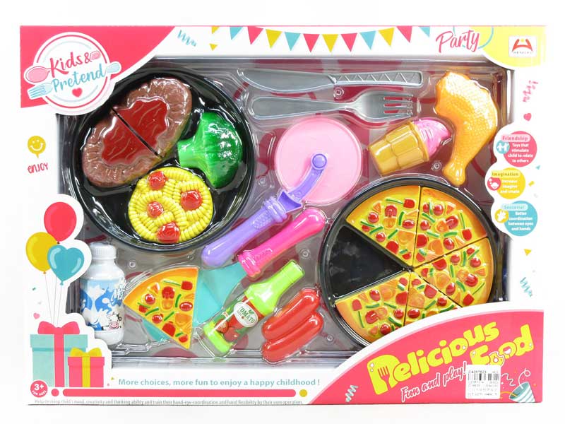 Steak & Pizza Set toys