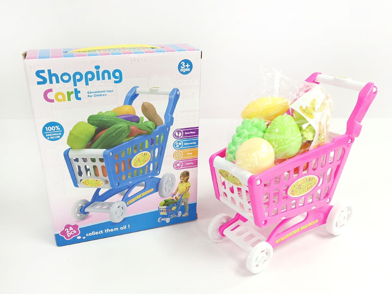 Shopping Car & Fruit Set toys