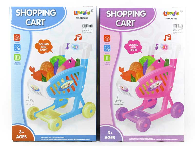 Shopping Car W/L_M(2C) toys