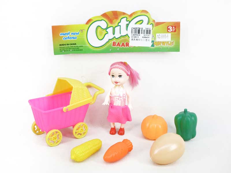 Vegetable Car & Doll toys