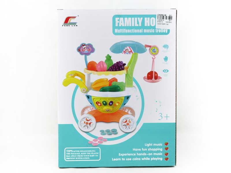 Fruit Cart W/L_M toys