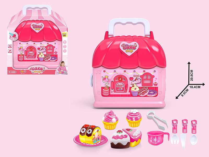 Girl toys candy storage house with light and music TOYS FOR WHOLESALE toys