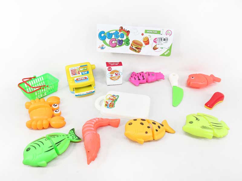 Seafood Cash Register Set toys