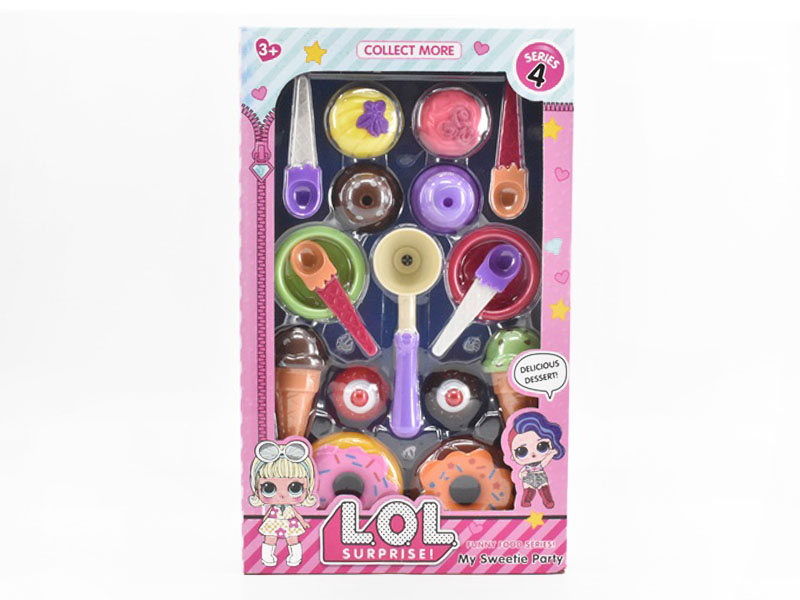 Ice Cream Set(19pcs) toys