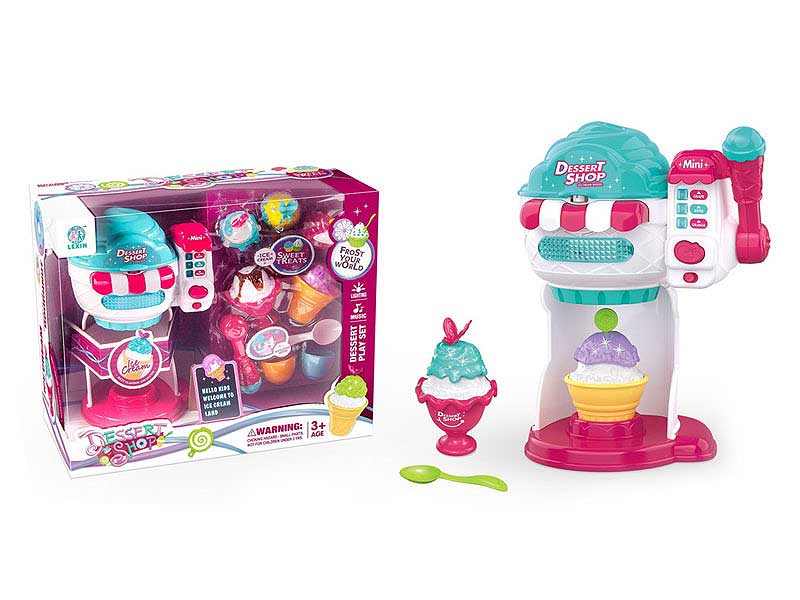 Ice Cream Machine Set W/L_M toys