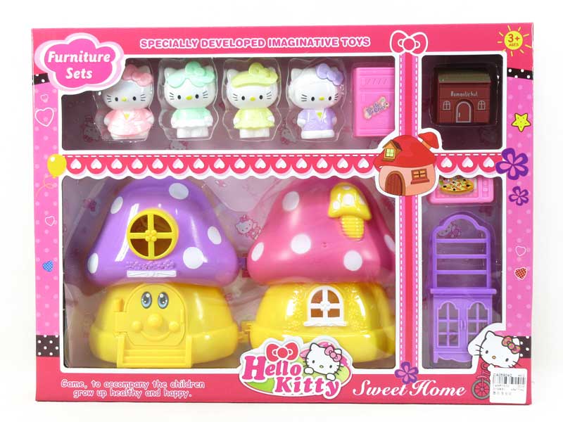Mushroom House Set toys
