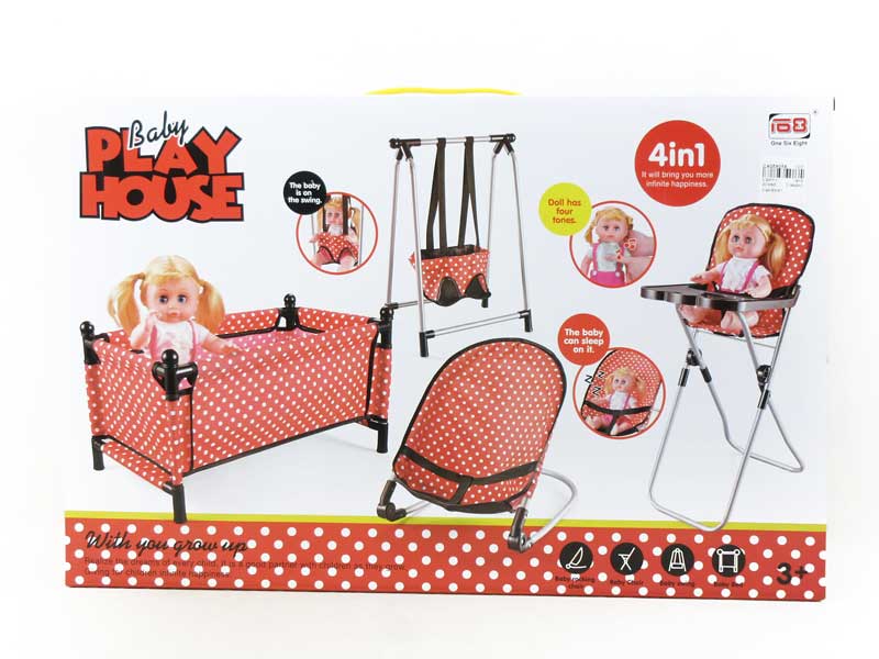 Bed & Dining Chair & Rocking Chair & Swing toys